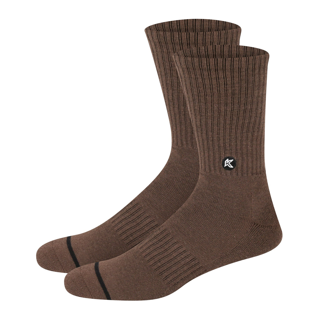 Walnut Crew Sock