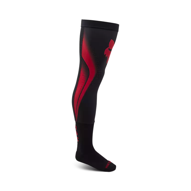 FOX FLEXAIR KNEE BRACE SOCK - FLUO RED
