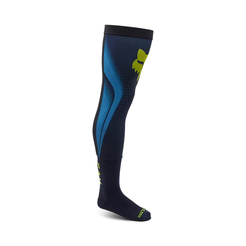 FOX FLEXAIR KNEE BRACE SOCK - FLUO YELLOW