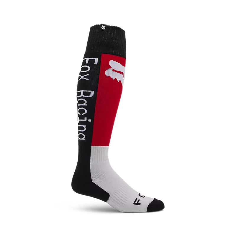 FOX 180 LEAN SOCK - RED WHITE
