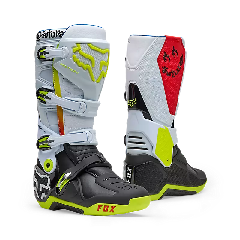 FOX MOTION HELLO FUTURE BOOT RD/BLK/WHT