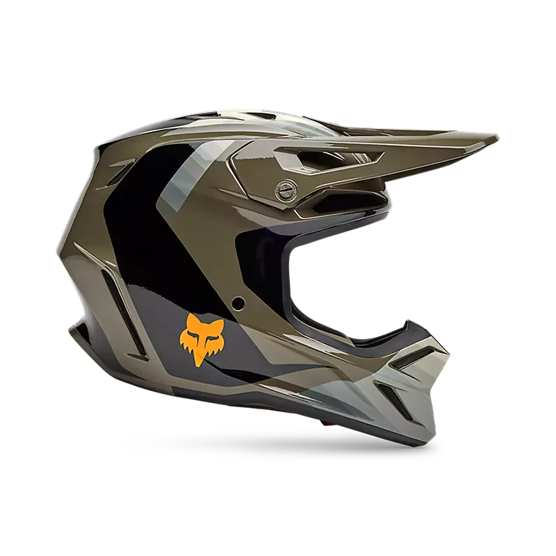 FOX V3 FADE HELMET BRN/BLK