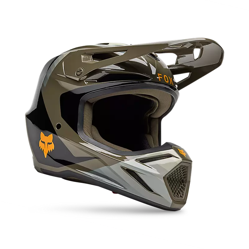 FOX V3 FADE HELMET BRN/BLK