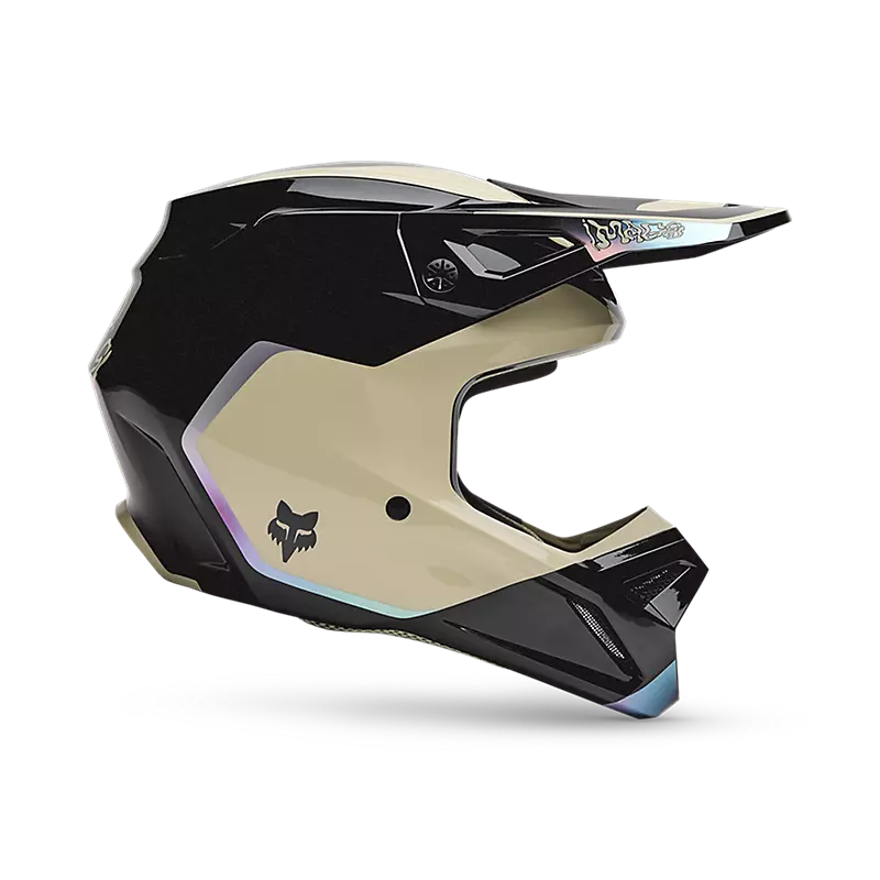 FOX V1 HELLO FUTURE HELMET BLK