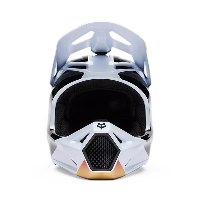 FOX V1 HELLO FUTURE HELMET WHT