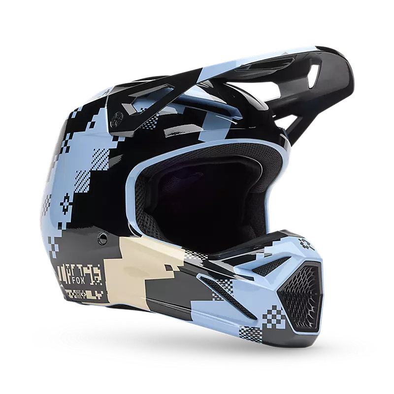 FOX V1 DIGI IMAGE HELMET LT SLT