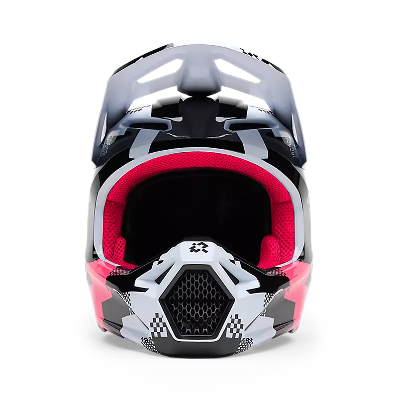 FOX V1 DIGI IMAGE HELMET BLK/PNK