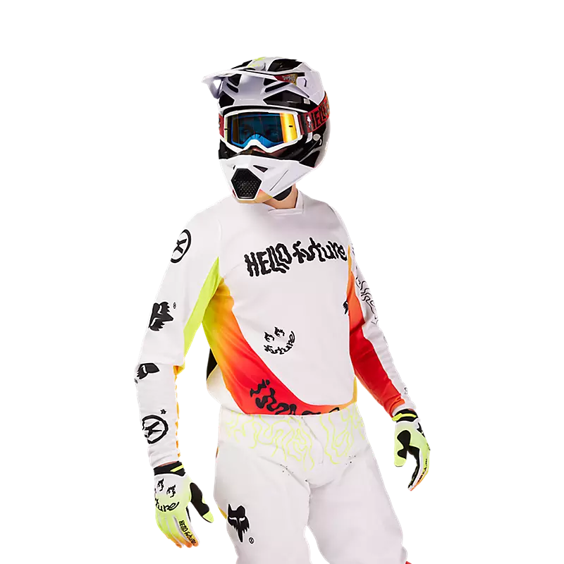 FOX 180 HELLO FUTURE JERSEY WHT