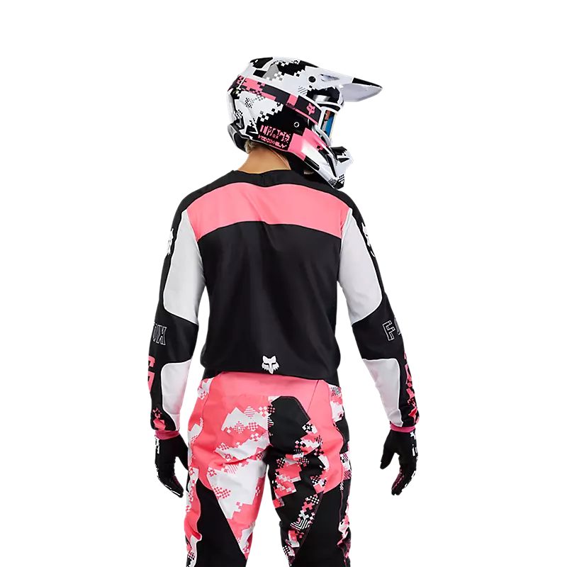 FOX 180 DIGI IMAGE JERSEY BLK/PNK