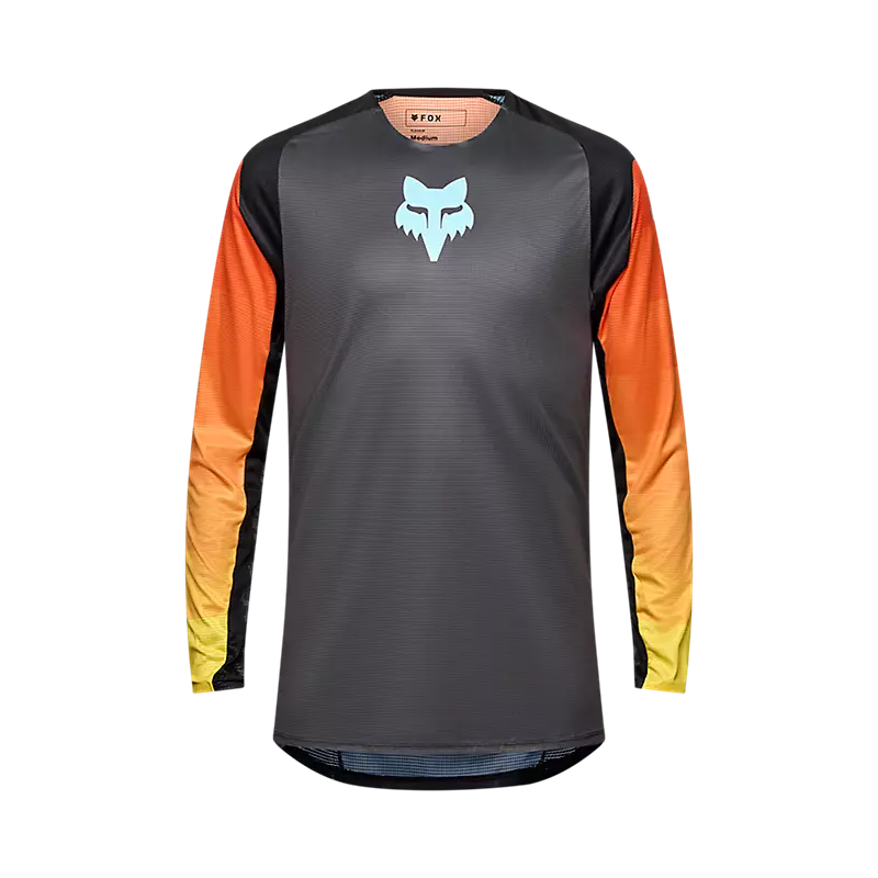 FOX FLEXAIR GRID JERSEY BLK/ORG