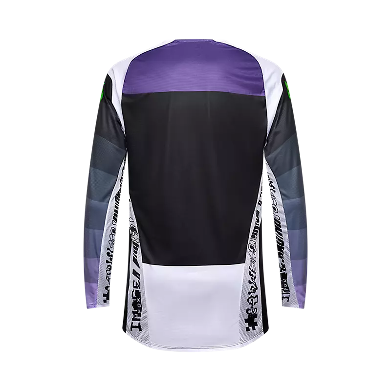 FOX FLEXAIR GRID JERSEY BLK/PUR