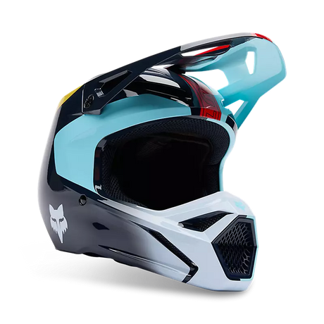 FOX YTH V1 ELEVATED HELMET LT BLU