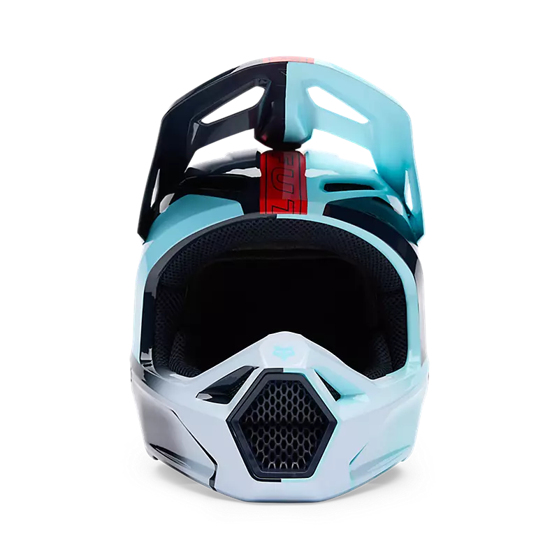 FOX YTH V1 ELEVATED HELMET LT BLU