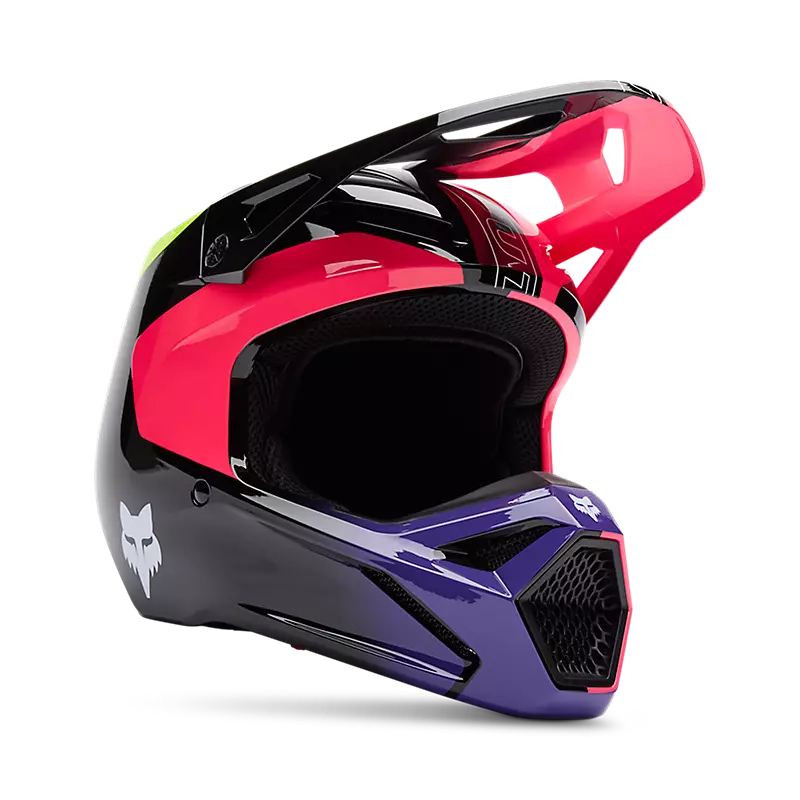 FOX YTH V1 ELEVATED HELMET PNK