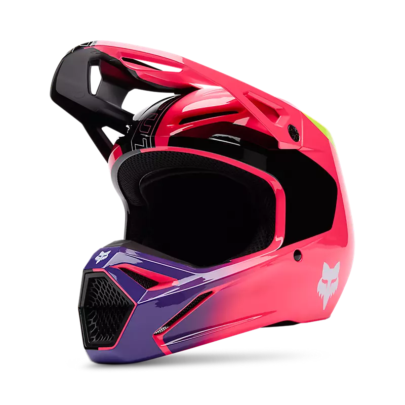FOX YTH V1 ELEVATED HELMET PNK