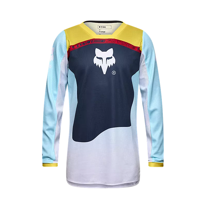 FOX YTH 180 ELEVATED JERSEY LT BLU