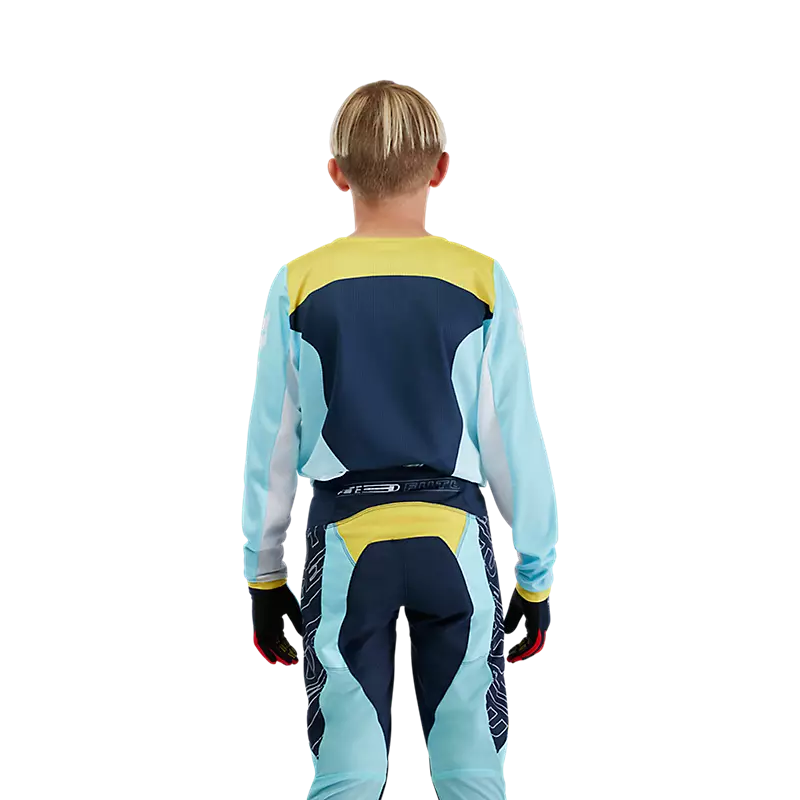 FOX YTH 180 ELEVATED JERSEY LT BLU