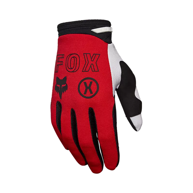 FOX 180 FLOW GLOVE FLO RED