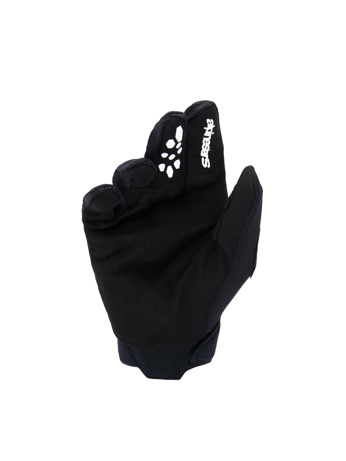 YOUTH & KIDS FULL BORE V2 GLOVES - BLACK/WHITE