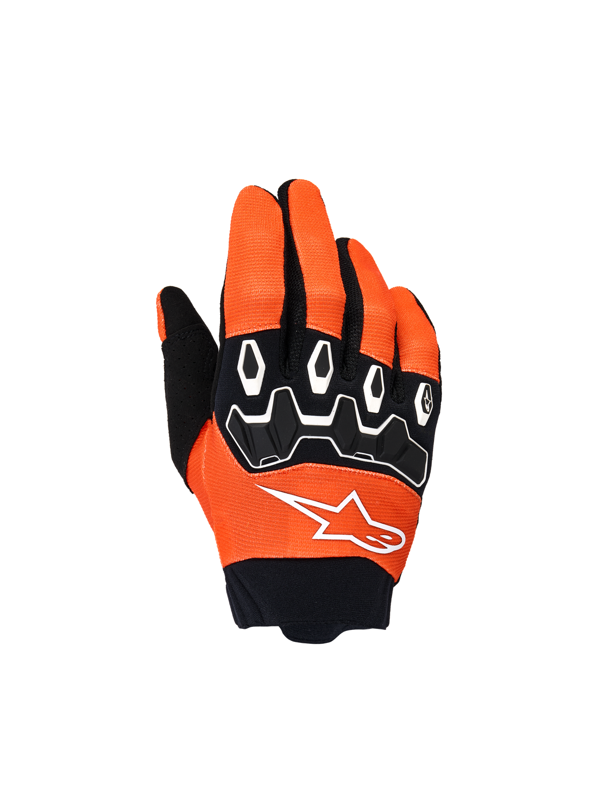 YOUTH & KIDS FULL BORE V2 GLOVES - ORANGE/WHITE/BLACK Alpinestars motocross kit