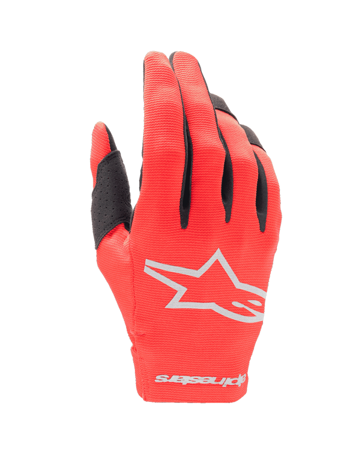 YOUTH RADAR GLOVES - MARS RED/SILVERK