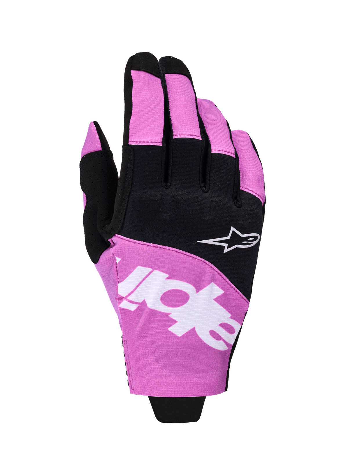 TECHSTAR GLOVES - BLACK/LIGHT GRAY/PURPLE Alpinestars motocross kit