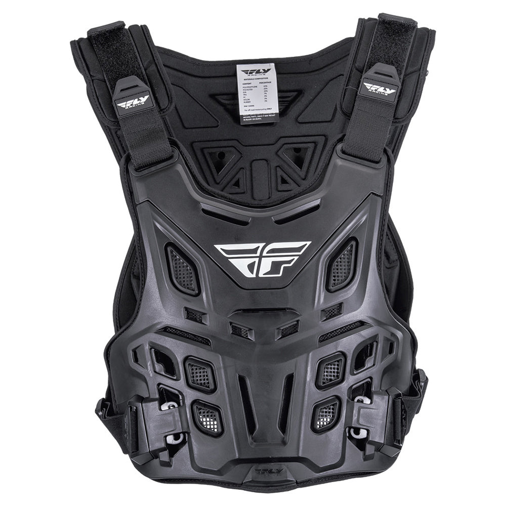 Fly Racing 2025 Revel Roost Guard Race CE Adult (Black)