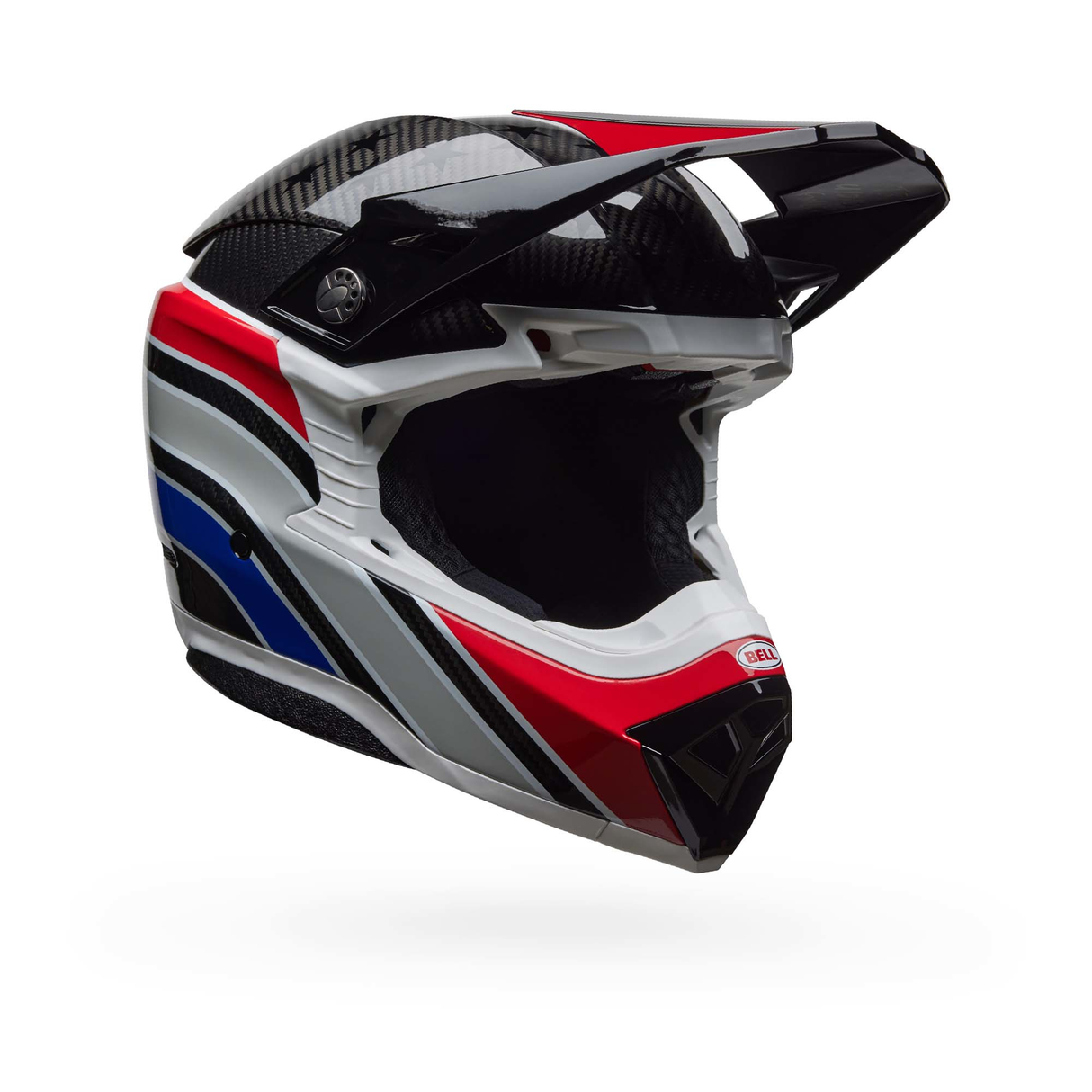 Bell MX 2025 Moto-10 Spherical Mips Adult Helmet (RSD Old Glory Gloss Blue / Red)