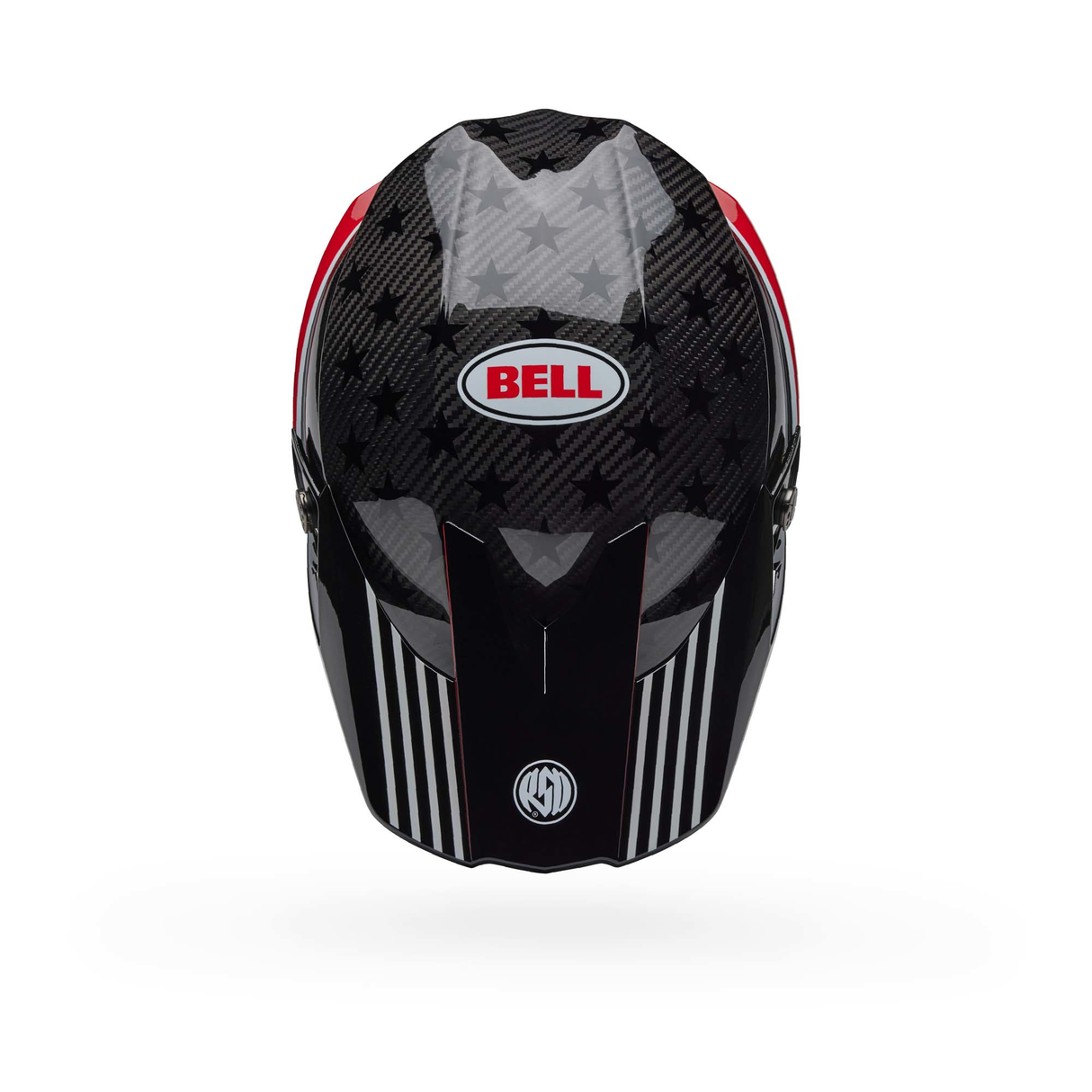 Bell MX 2025 Moto-10 Spherical Mips Adult Helmet (RSD Old Glory Gloss Blue / Red)