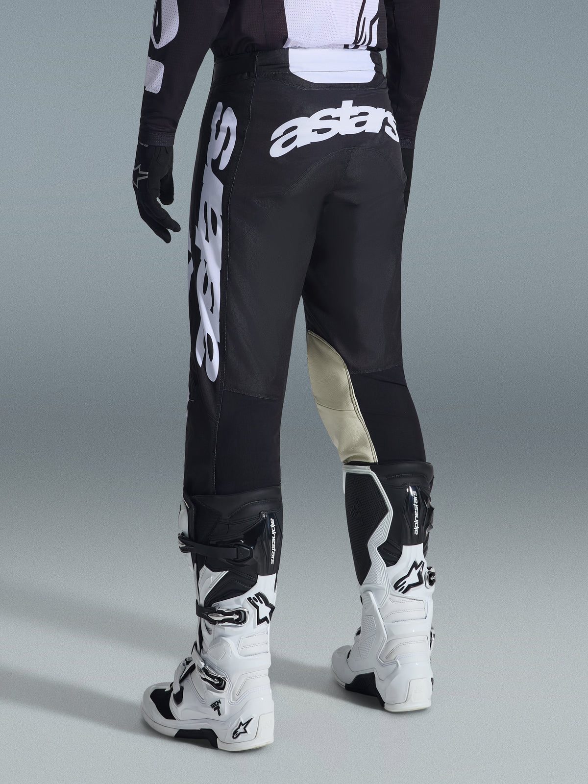 RACER AIR RIWAY PANTS - BLACK/WHITE