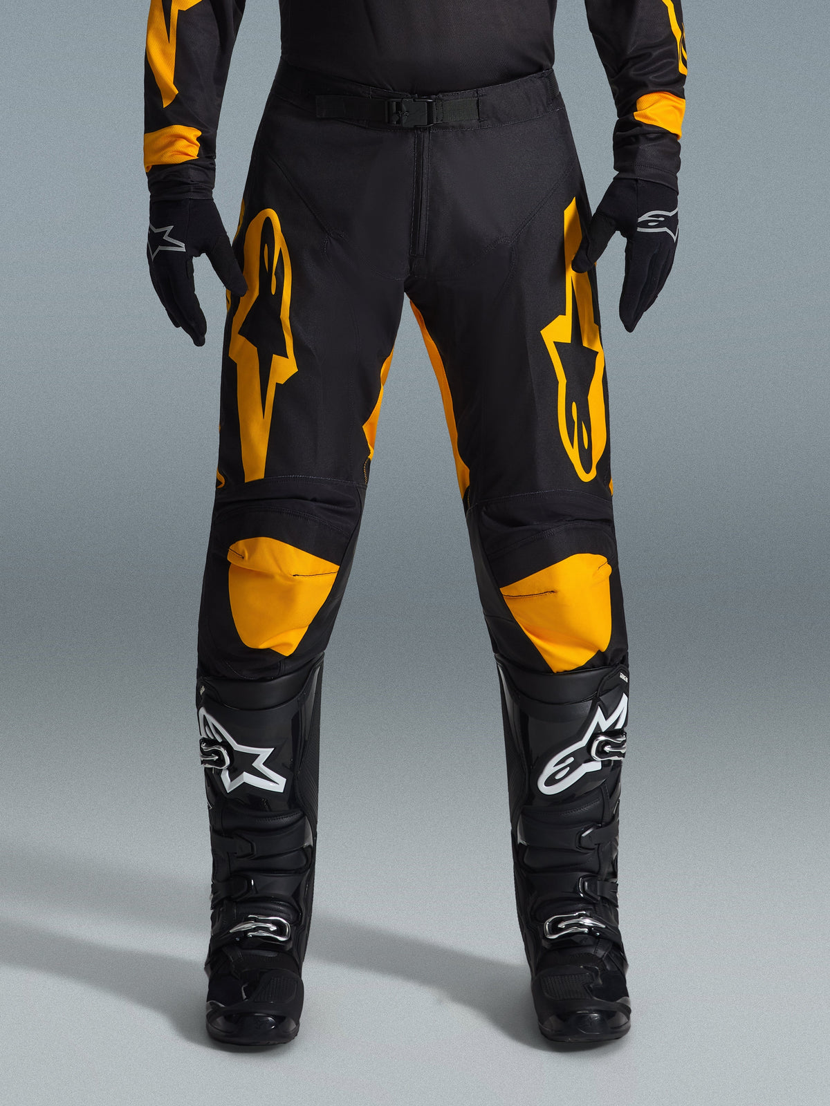 RACER RIWAY PANTS - YELLOW/BLACK