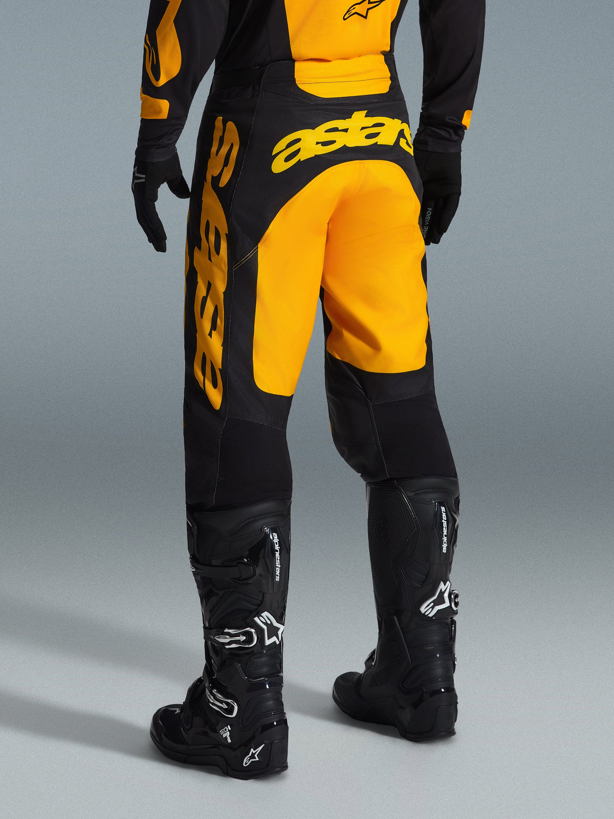 RACER RIWAY PANTS - YELLOW/BLACK