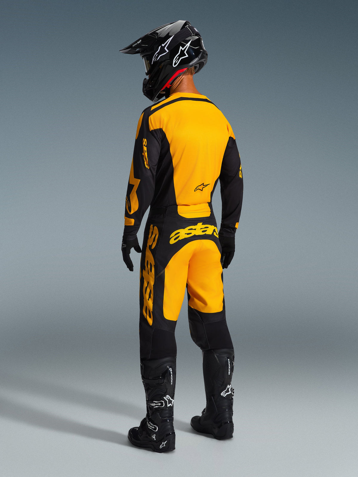 RACER RIWAY PANTS - YELLOW/BLACK
