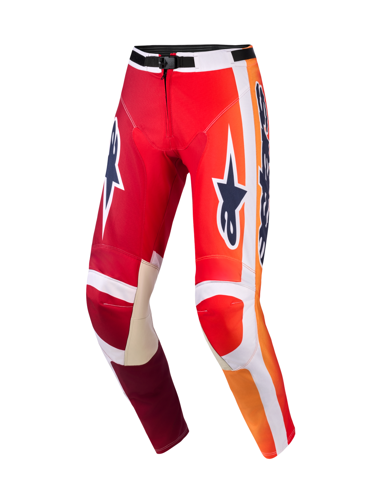 RACER PORTL PANTS - RED LIGHT/GRAY/DARK GRAY Alpinestars motocross kit