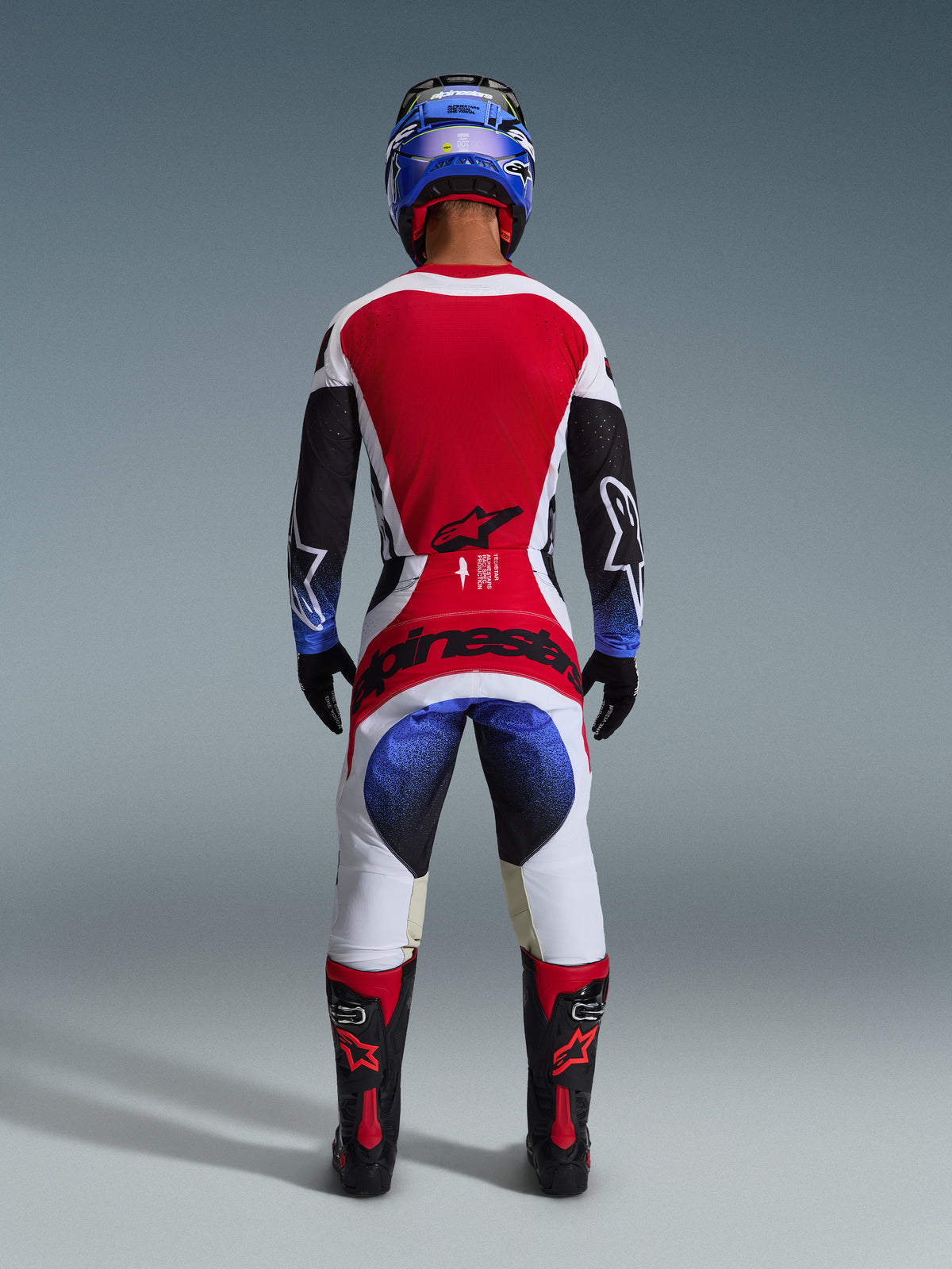 TECHSTAR KNIF PANTS - BLACK/WHITE/RED