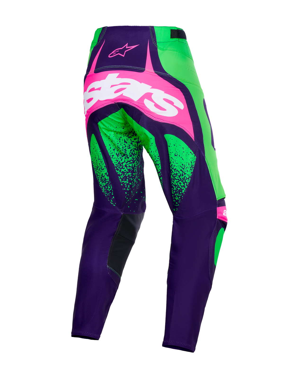 TECHSTAR NOMUR PANTS - DEEP PURPLE/GREEN/PINK FLUO