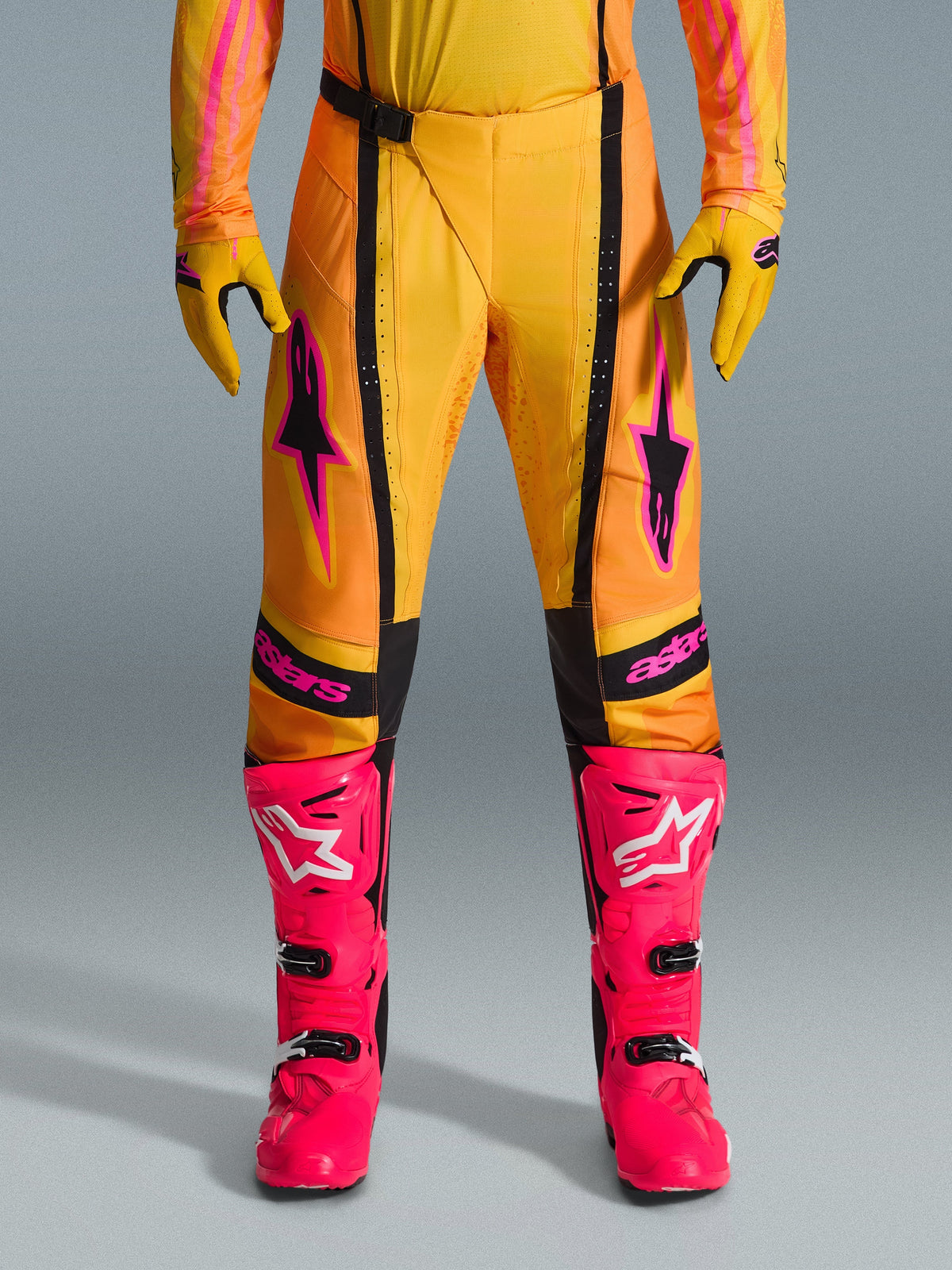 TECHSTAR NOMUR PANTS - ORANGE/YELLOW/PINK