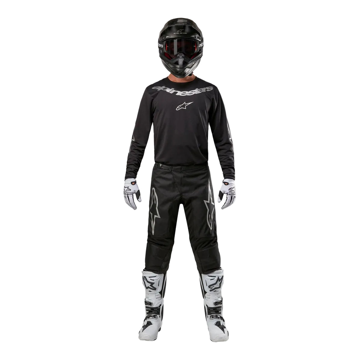 FLUID GRAPHITE PANTS - BLACK/SILVER