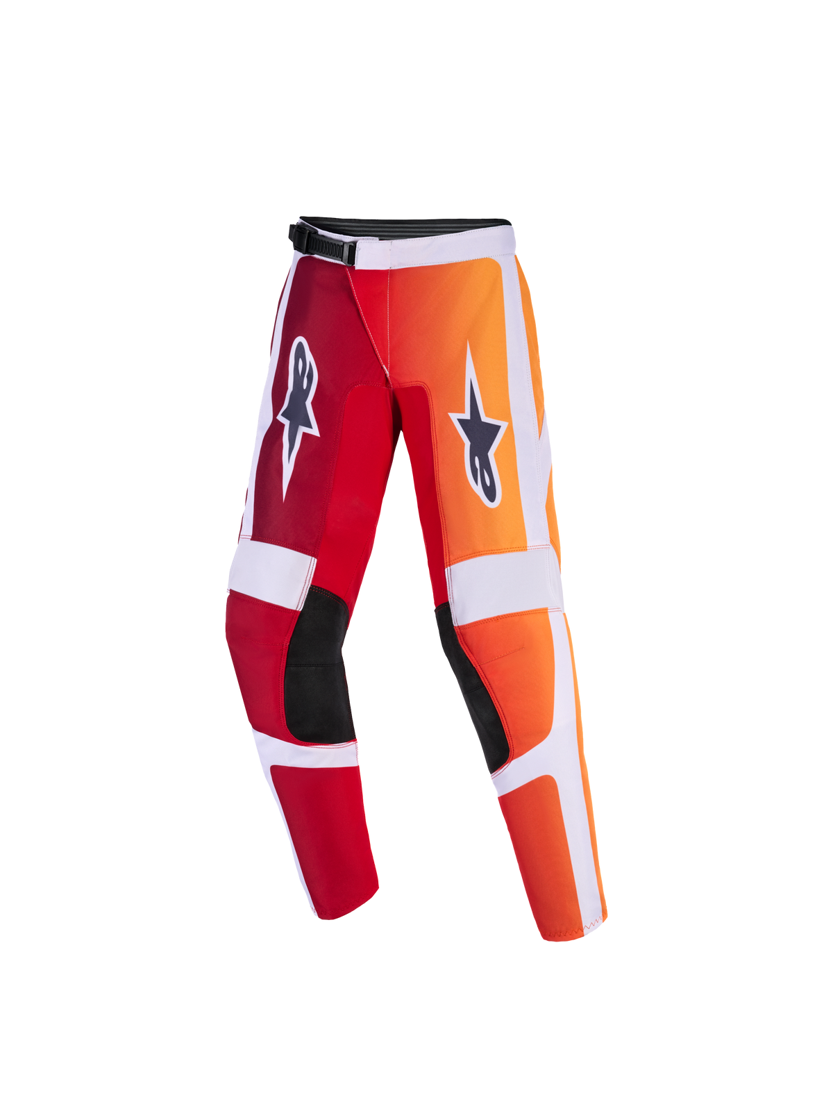 YOUTH FLUID PORTL PANTS - RED LIGHT/GRAY/DARK GRAY Alpinestars motocross kit