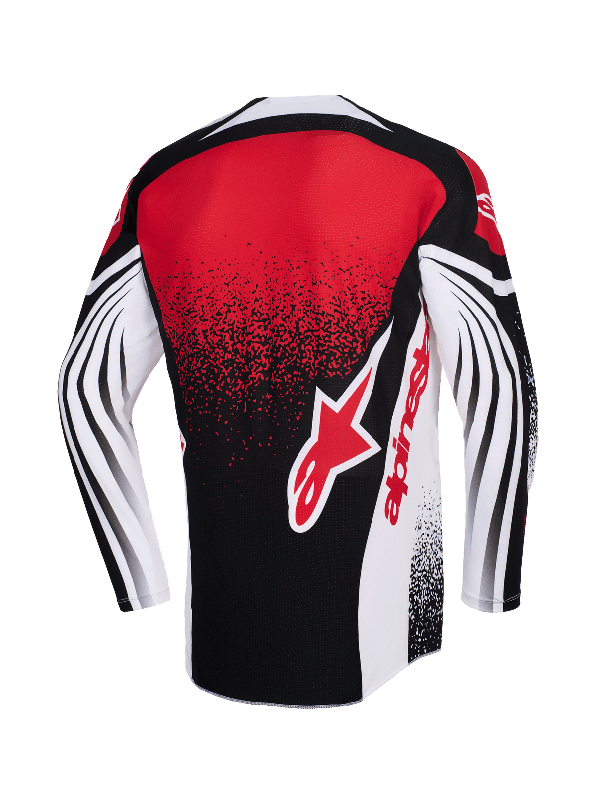TECHSTAR NOMUR JERSEY - BLACK/WHITE/RED