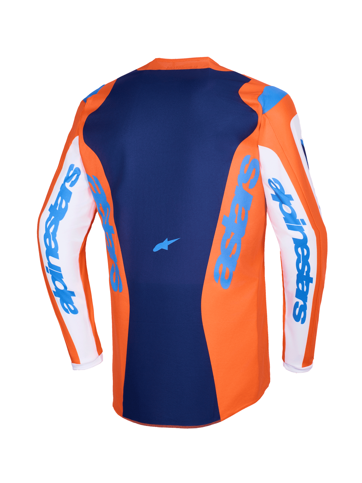 FLUID GRID JERSEY - ORANGE/UCLA BLUE