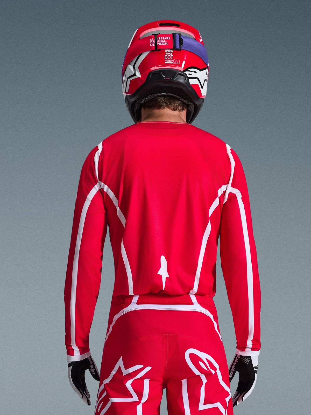 FLUID APEX JERSEY - RED/WHITE