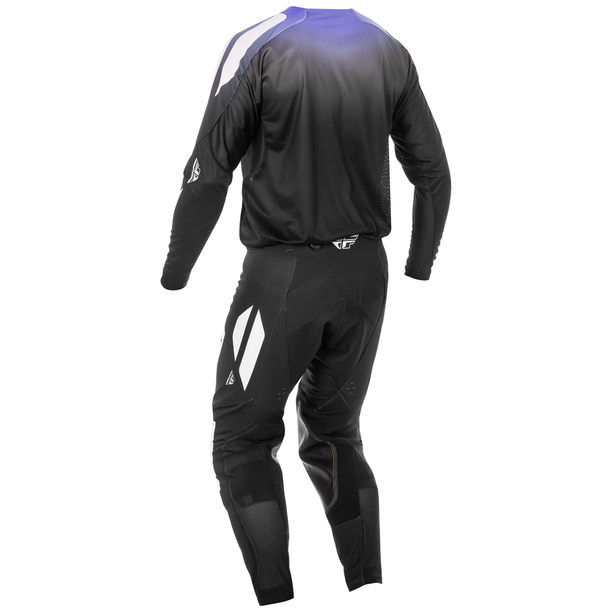 Fly Racing 2025 Evolution DST Pants (Black/White/Purple)