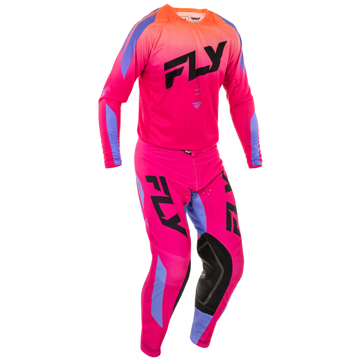 Fly Racing 2025 Evolution DST Jersey (Pink/Lavender/Black)