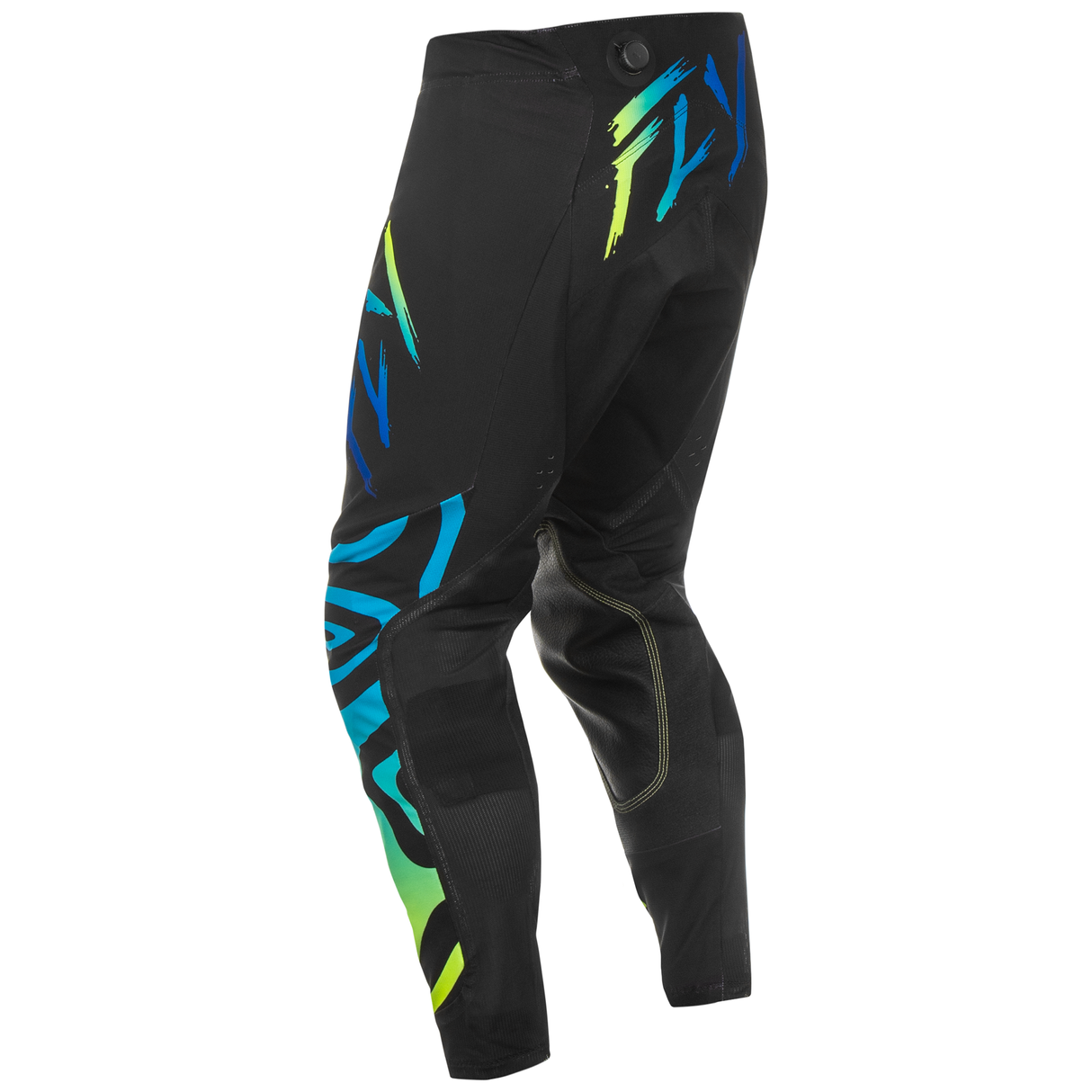 Fly Racing 2025 Evolution DST Zen Pants (Black/Blue/Yellow)
