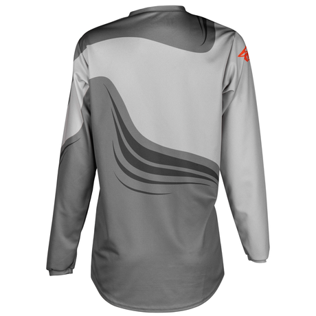 Fly Racing 2025 Youth F-16 Jersey (Grey/Orange)
