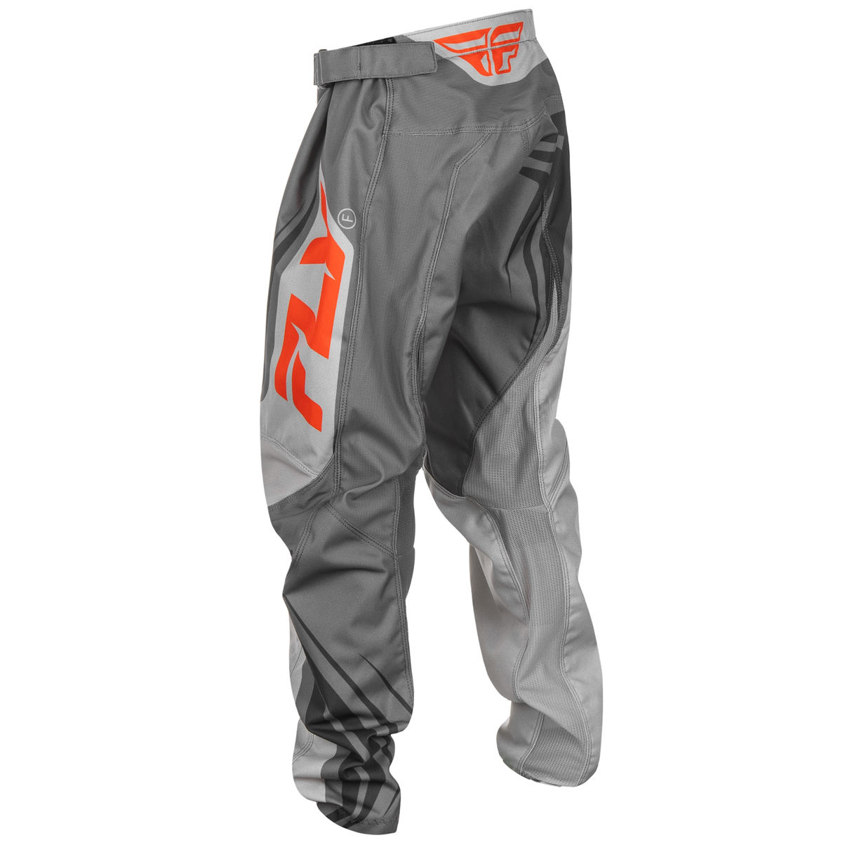 Fly Racing 2025 Youth F-16 Pants (Grey/Orange)