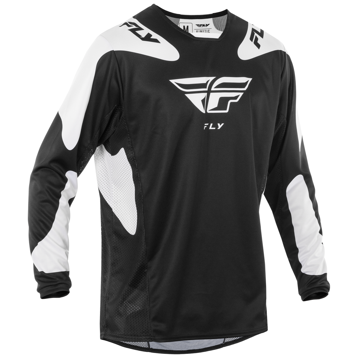 Fly Racing 2025 Kinetic Sym Jersey (Black/White)