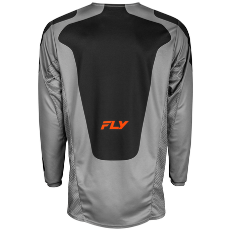 Fly Racing 2025 Kinetic Sym Jersey (Grey/Orange/Black)