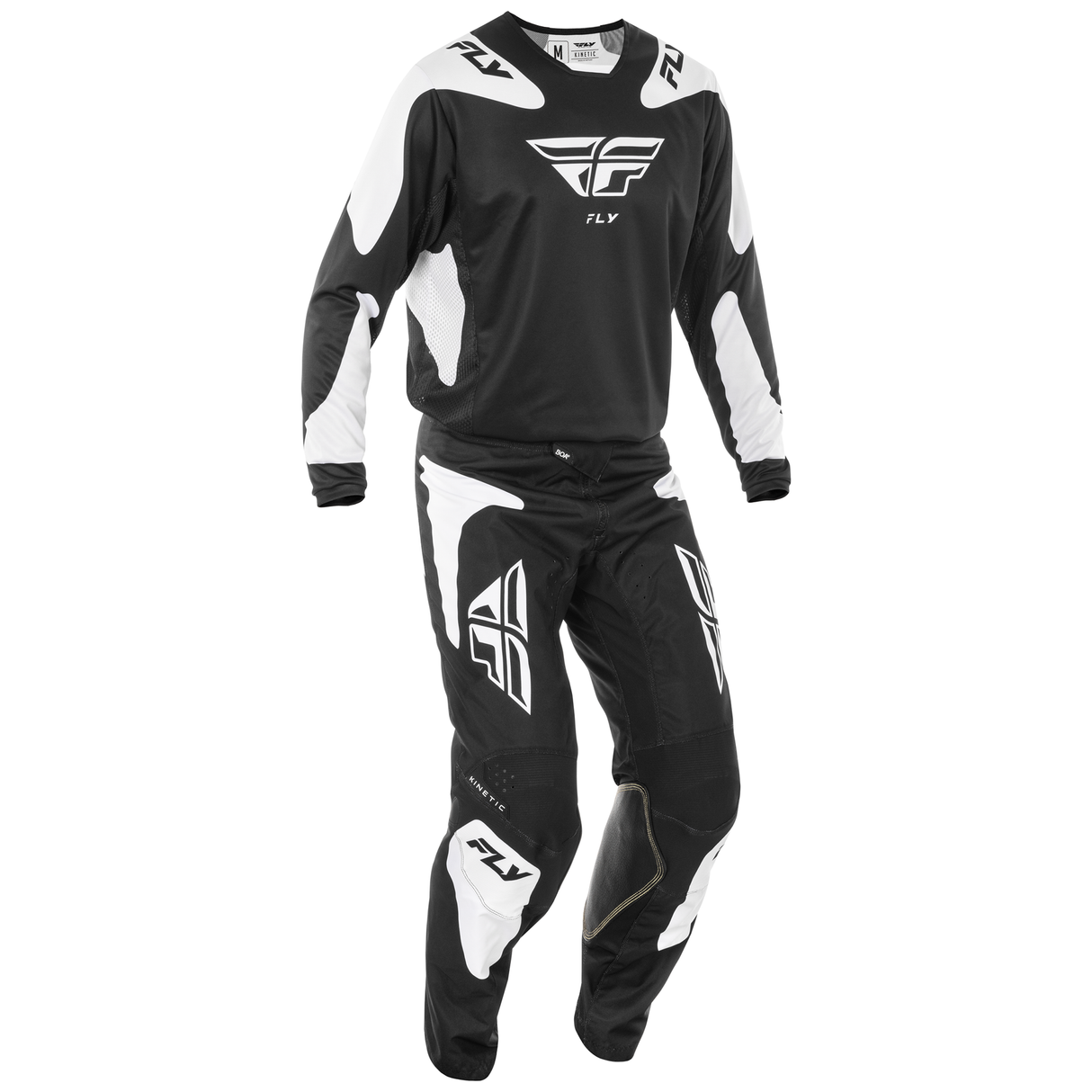 Fly Racing 2025 Kinetic Sym Pants (Black/White)